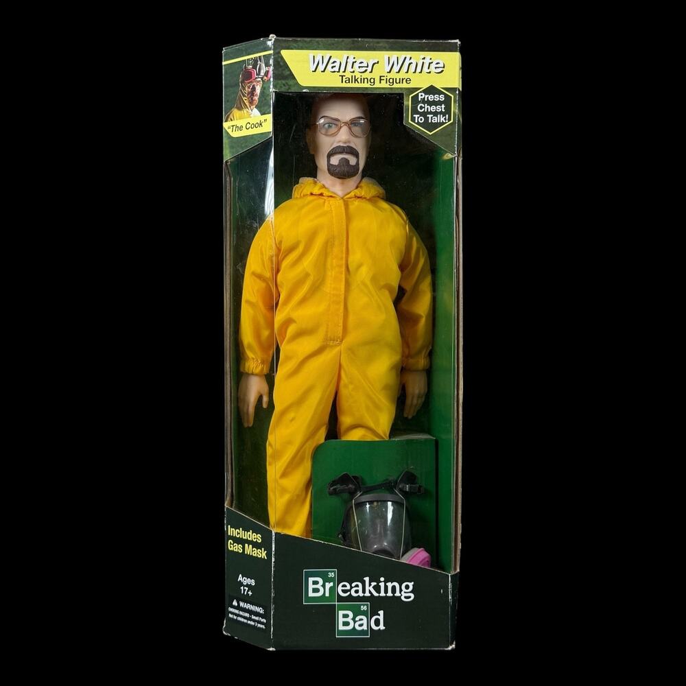 WALTER WHITE THE COOK BREAKING BAD 17" TALKING ACTION FIGURE WONDERLAND 2015